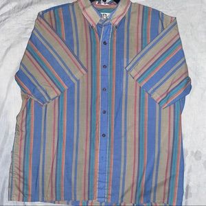 Vintage Arrow Sport Short Sleeve Button Up